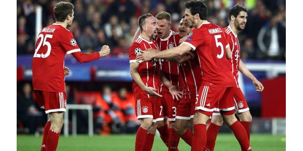 FC Bayern München vender Sevilla FC vekk 2-1